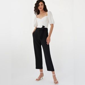 Aritzia Wilfred tie front pant